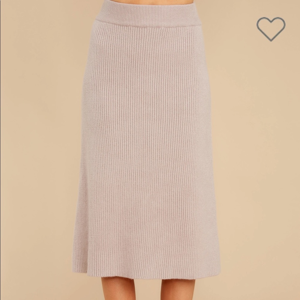 Red Dress Boutique Sweater Skirt